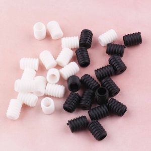 20pcs Tiny silicon cord stopper lock Adjustable buckle for mask cord,Mask Rope Cord Stopper button,adjustable button,Earloop fasteners