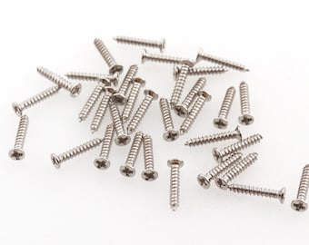 Silver Wood Screws Door Knob Installation Miniature Self Tapping Wood Screws Tiny Screws Craft Supply Pocket Hole Screws Drywall Screws