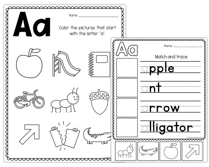 Letter of the Week A to Z Alphabet Curriculum for Pre-K and | Etsy