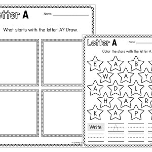 Letter of the Week A to Z Alphabet Curriculum for Preschool - Etsy