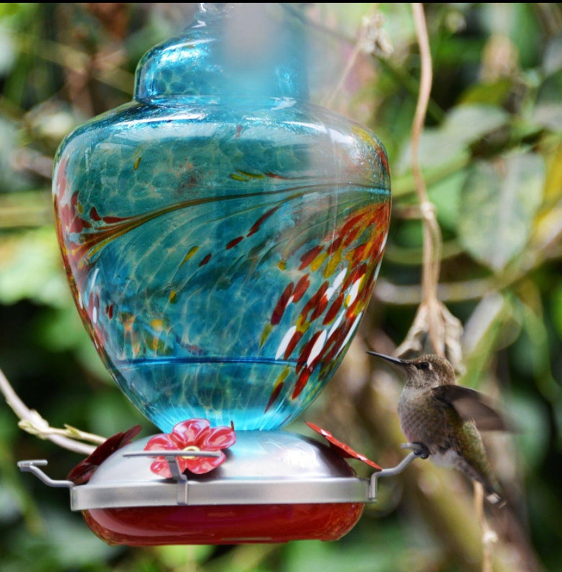 38 Ounces Hummingbird Feeder Hummingbird Feeder Brush Etsy