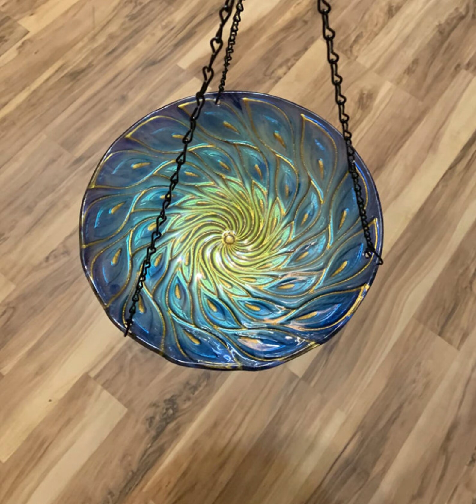 Hanging Bird Bath Bird Feeder Birdbath for the Outdoors Etsy