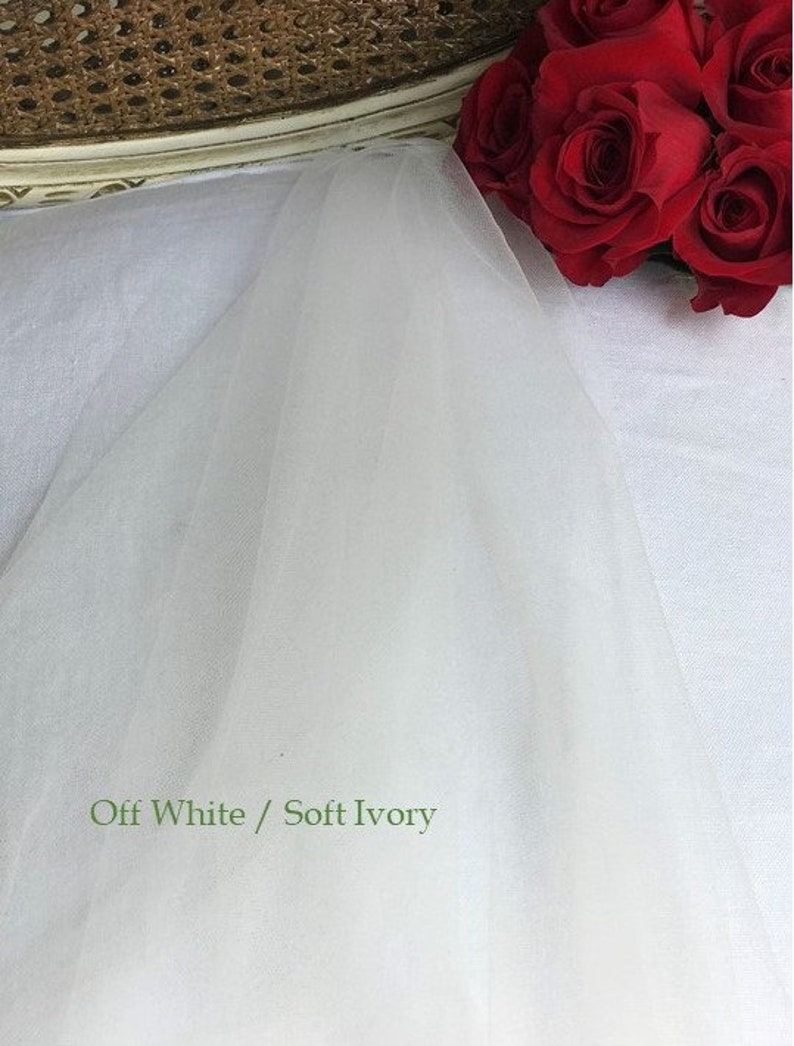Veil Fabric Tulle Veil Fabric Bridal Illusion Fabric Etsy