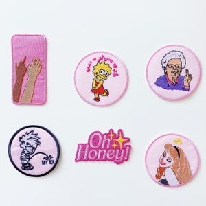 Iron on Hippie Patches the Carefree Bee Set of 12 Retro Iron on Vintage  Patches Cute Patches for Backpacks, Jeans, Jackets set 4 -  Hong Kong