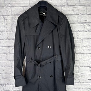 U.S. Army 1990&#39;s Black Trench Coat w/ Liner Size: 42L #2