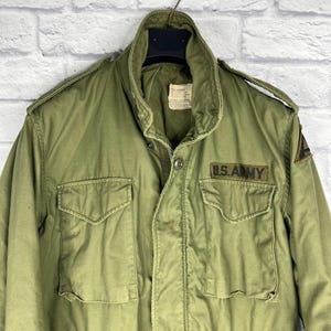 Vintage Vietnam Era M-65 Field Jacket Size: Medium - Long #2