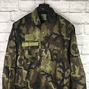 Czech VZ-95 Camouflage Field Shirt Size: Small