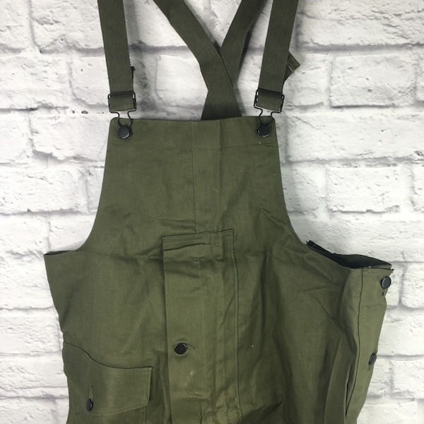 Unissued Vietnam War Era Wet Weather Overalls Size: Small