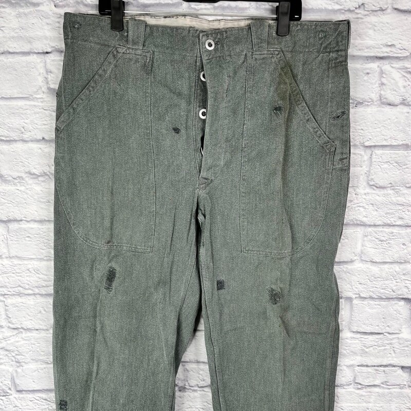Original Swiss Army Pants Field Combat Byxor Od Militarfragan Schweiz main image 0
