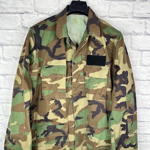 Vintage Winter Gewicht Camo BDU Jacke Size: Medium - X-Long #18