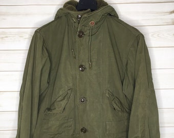 ヴィンテージ50〜60s army parka Vintage 1950-60s Military Parka - Etsy