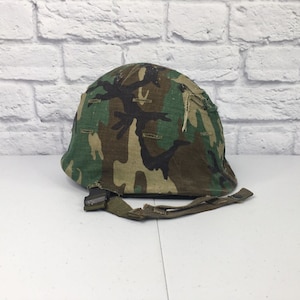 1980&#39;s M-1 Steel Helmet Complete