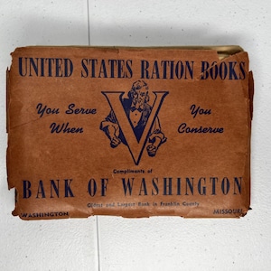 World War II United States Ration Books