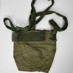 Vintage Vietnam War M-60 Ammo Bags
