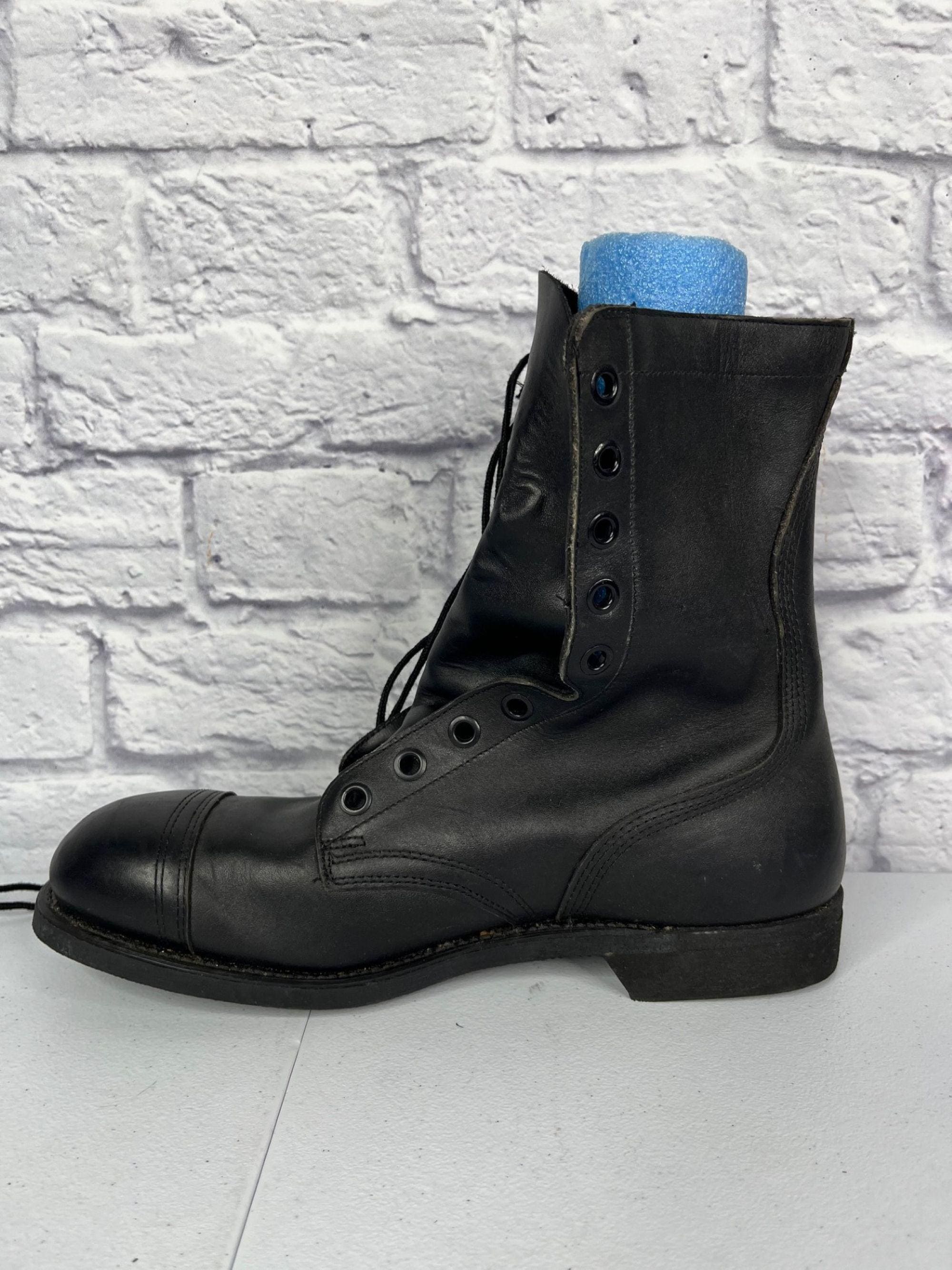 Vintage U.S. Military Steel Toe Combat Boots - 1995 ANSI
