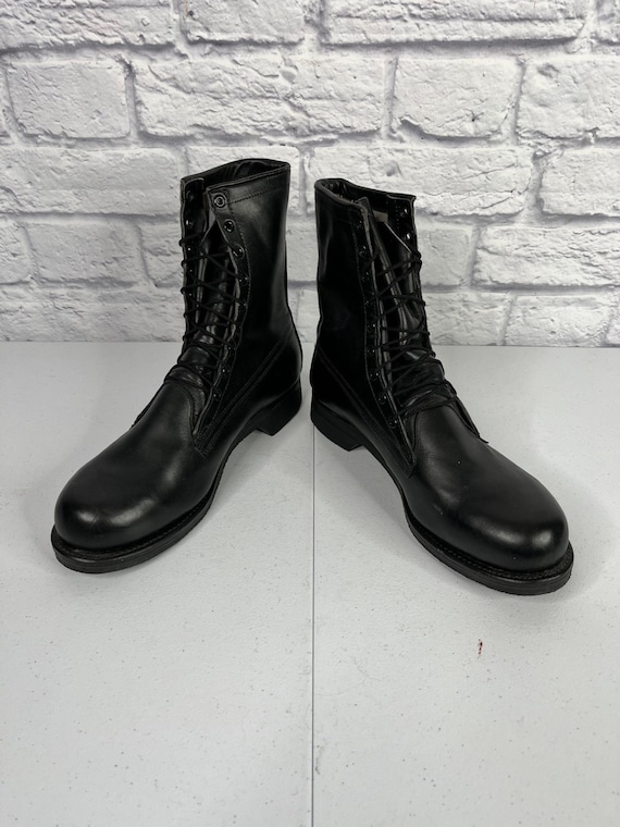 U.S. Navy u.s. Air Force Black Aviator s Combat Boots Size 9R Etsy