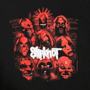 Slipknot Original &#39;Subliminal Verses&#39; 2004 Concert Shirt, XXL