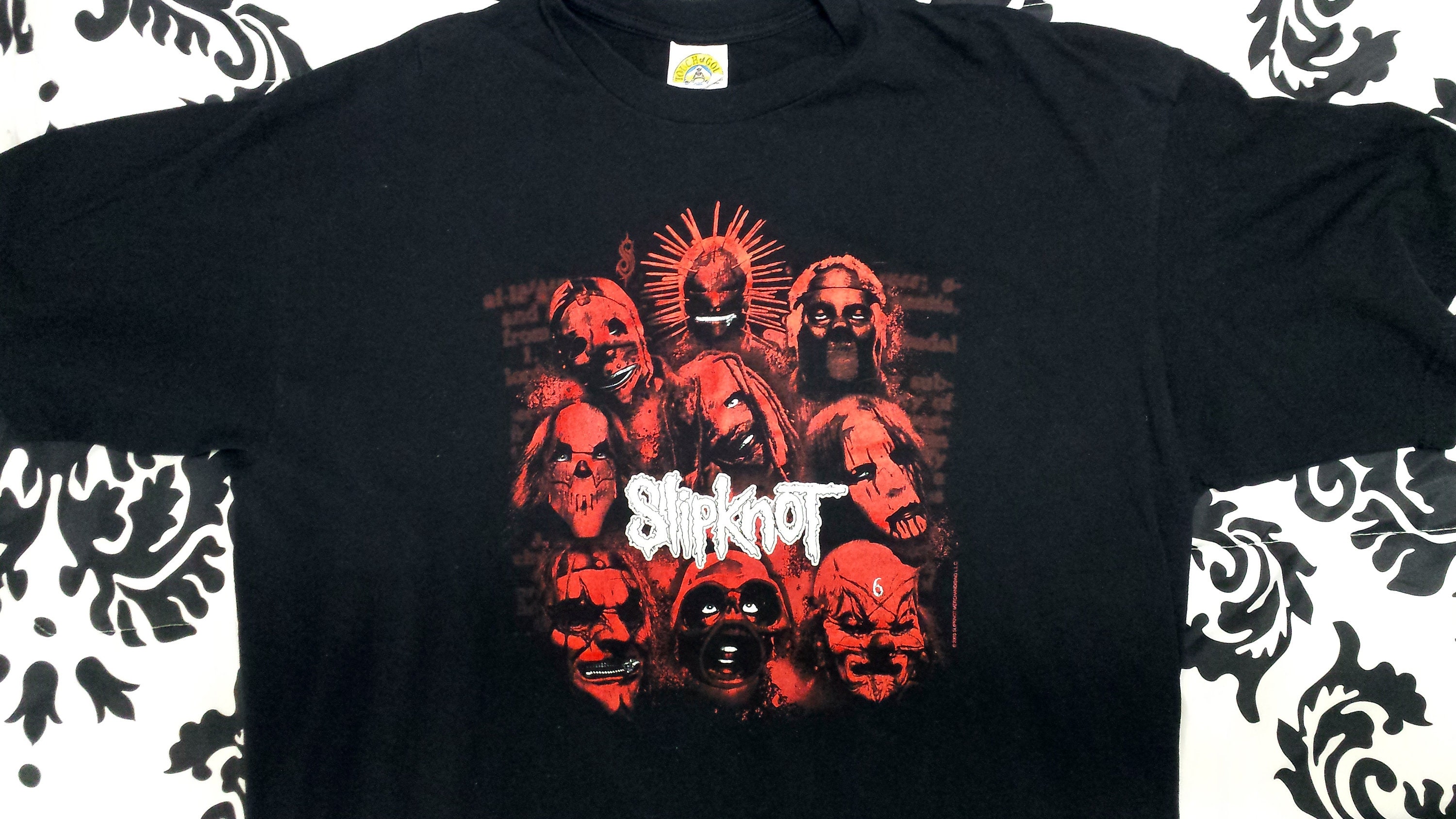 激レア品 Slayer Slipknot 2004 ツアーTシャツ XL s-l1200.jpg