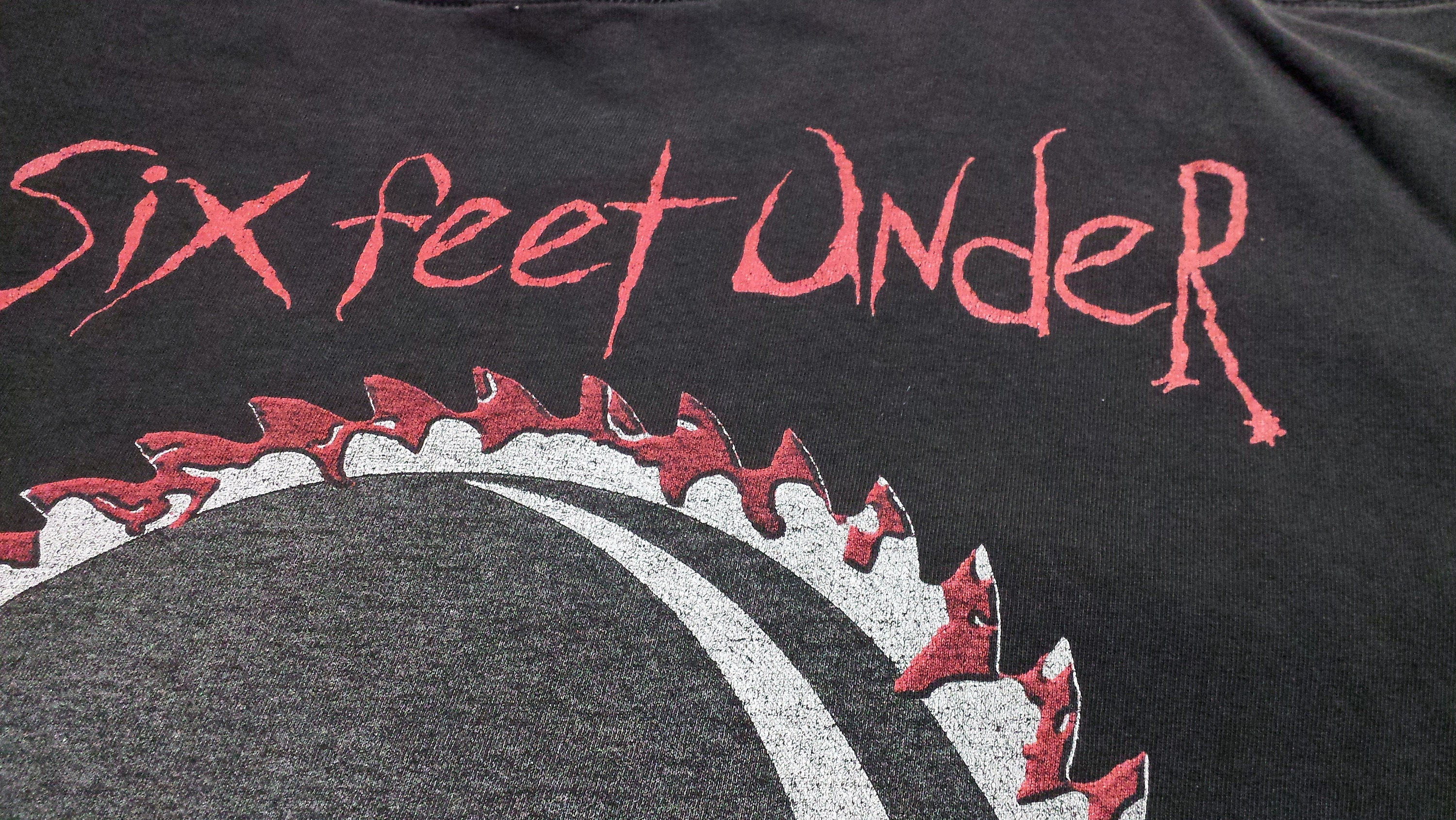 Six Feet Under Maximum Violence 1999 Tour Shirt, Original Concert