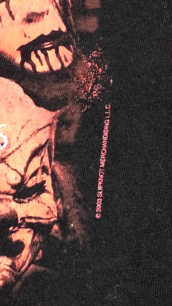 Slipknot Original 'subliminal Verses' 2004 Concert Shirt