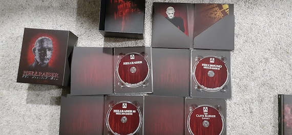 Super Rare Hellraiser Collection - Scarlet Box Bluray Box