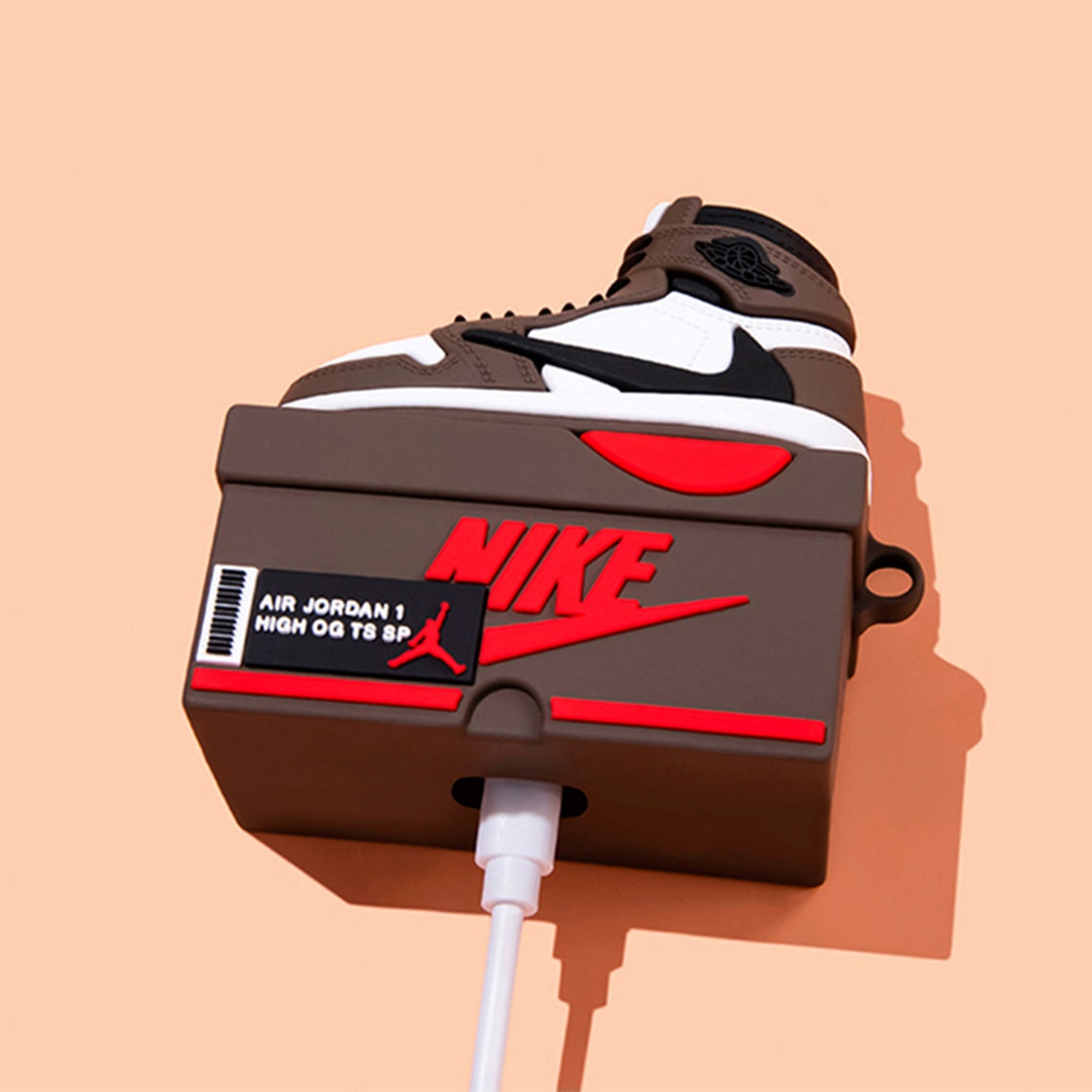 Air Jordan Airpods Case with Shoebox design Air Jordan 1 Etsy