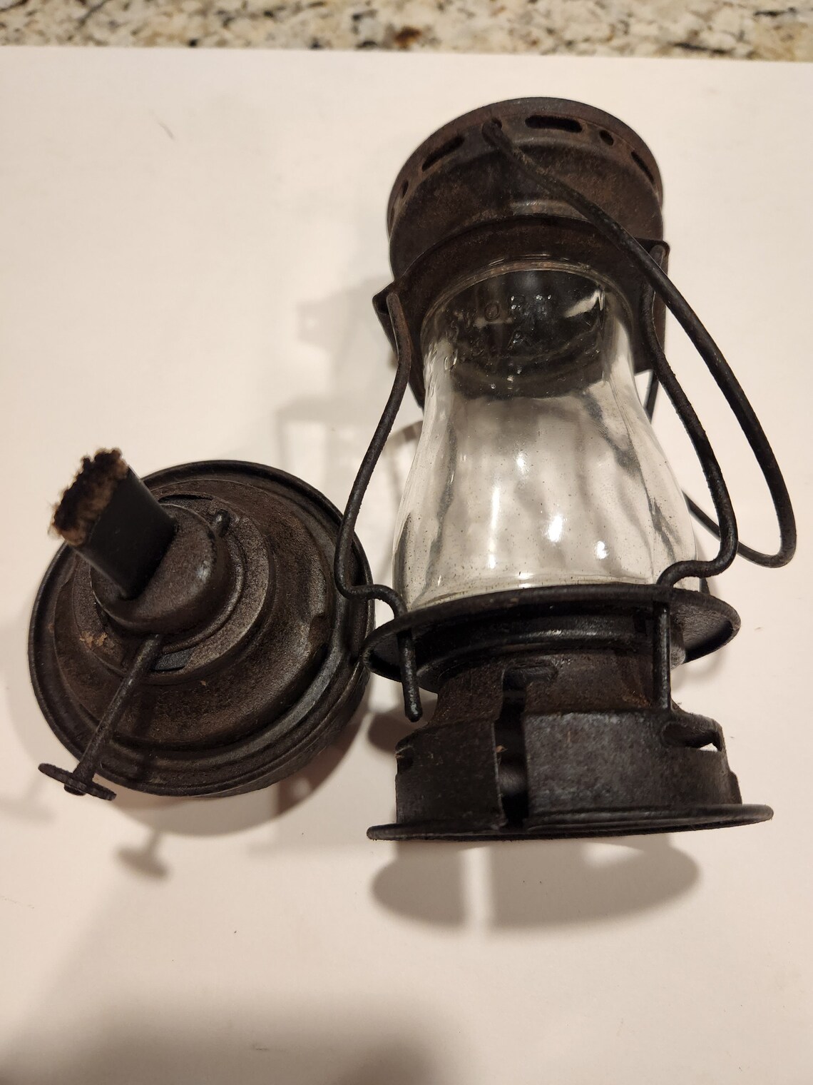 Dietz Sport Skater's Lantern Lamp Oil Kerosene Primitive Etsy