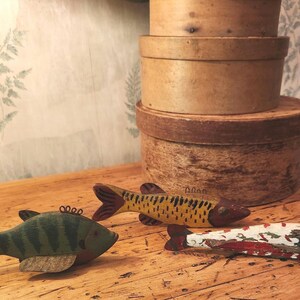 Three Antique Ice Fishing Lures With Weights Primitive Antique - Etsy