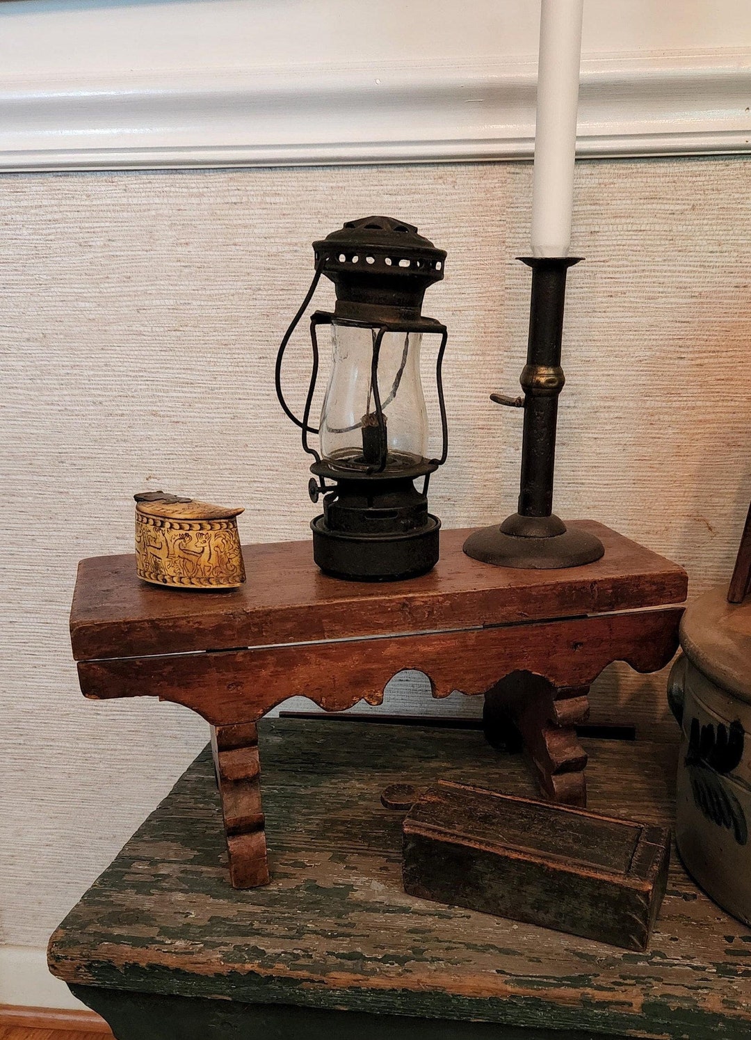 Dietz Sport Skater's Lantern Lamp Oil Kerosene Primitive Dietz Sport Skater's Lantern Lamp Oil Kerosene Primitive