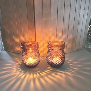 Antique Amber Fairy Christmas Lights Two Primitive Antiques