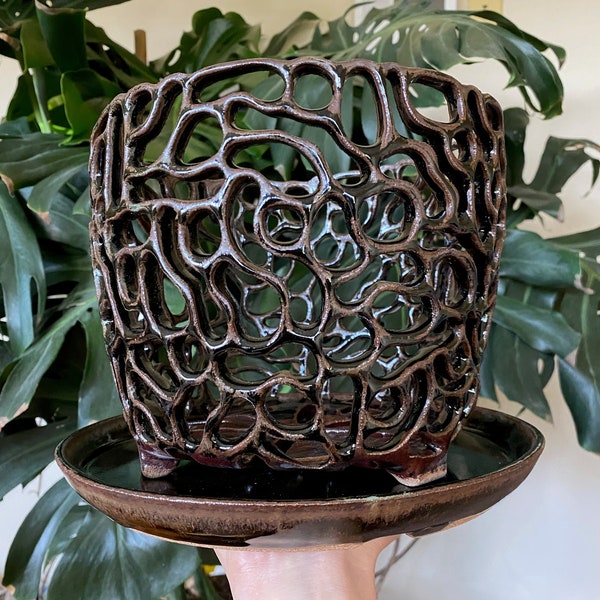 Large Orchid Pot Etsy