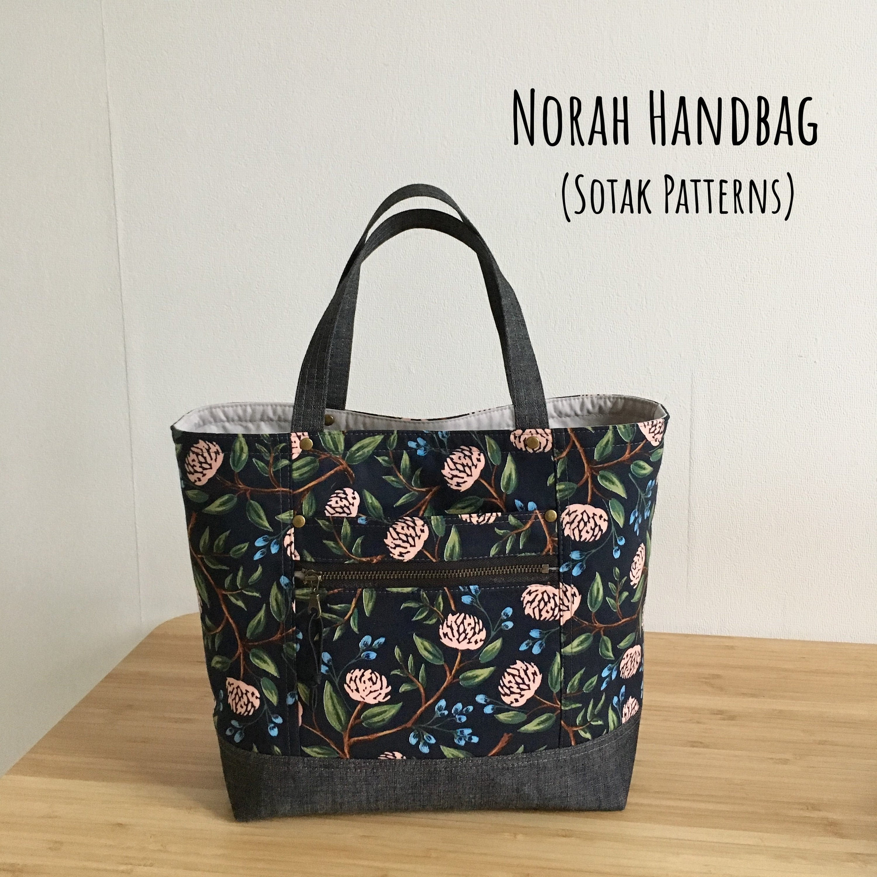 Norah Handbag - PDF Pattern Norah Handbag - PDF Pattern