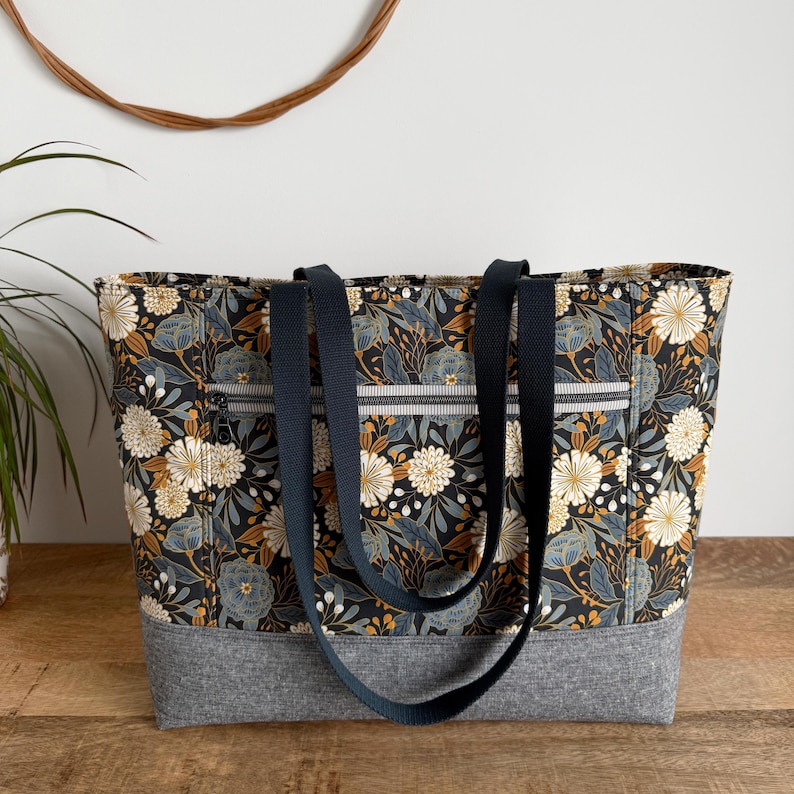 Kaland Weekender Tote Sewing Pattern + video : Travel Bag DIY image 3