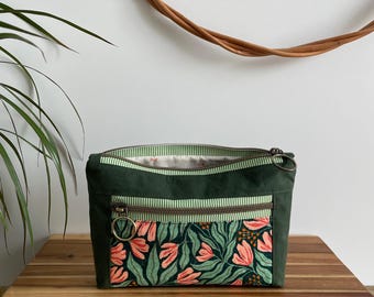 Devon Zipper Pouch Sewing Pattern with Video: Two Sizes (PDF Pattern)