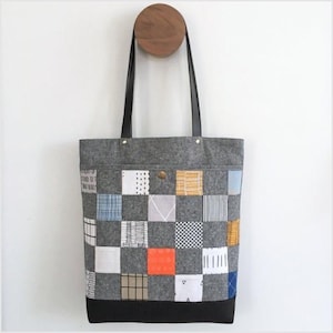 Stella, Stoffbeutel, Taschenschnittmuster, Totebag, Sofortdownload, PDF-Muster, zwei Optionen, Patchworktasche, Reißverschlussbeutel, Schnittmuster
