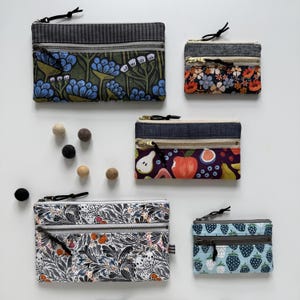 Molde para necessaire Lisbon com zíper + vídeo: três tamanhos (molde em PDF)