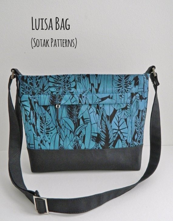 Luisa Crossbody Bag - PDF Pattern Luisa Crossbody Bag - PDF Pattern