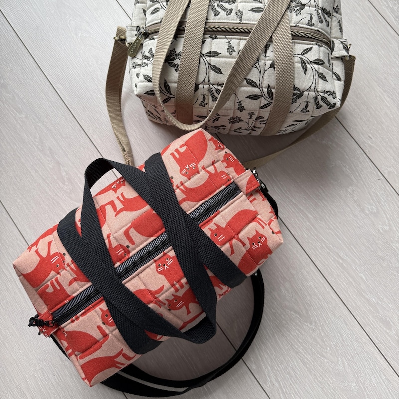 Weekender Bag Tutorial Gym Duffle Sewing Pattern - Etsy
