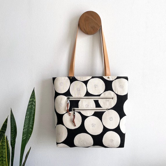 Kensington Handbag Sewing Pattern: Zipper Tote Bag DIY (PDF Pattern)