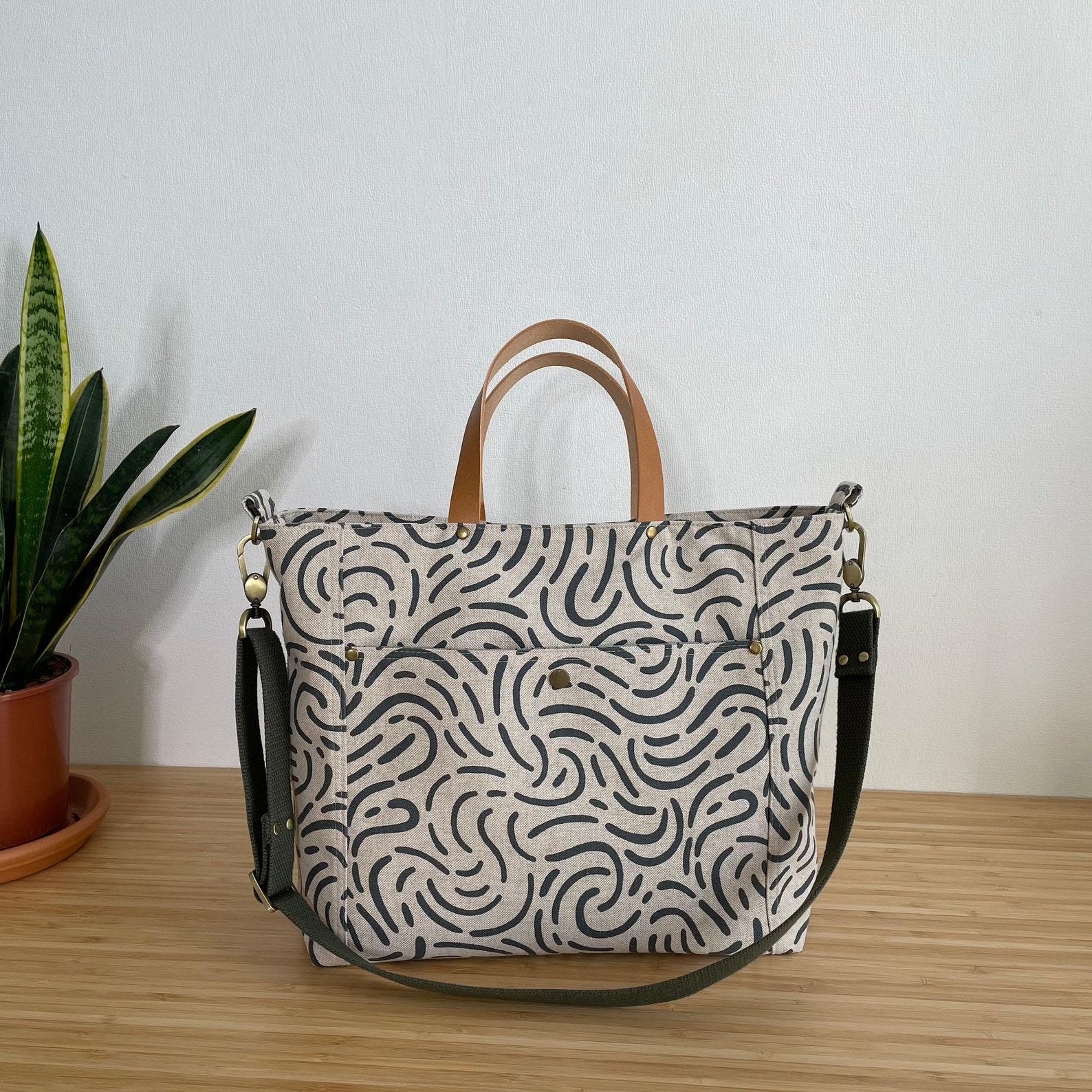 Portland Tote pdf sewing pattern bag pattern instant Etsy España