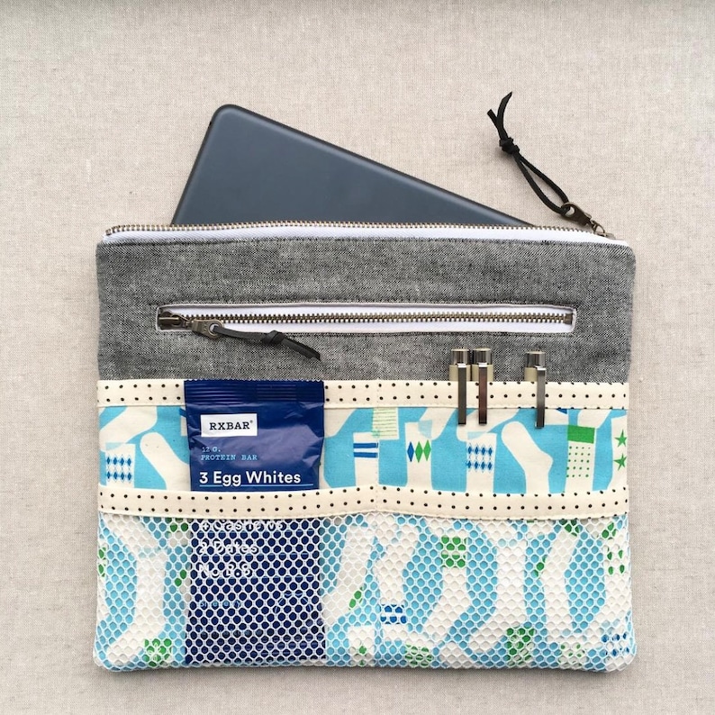 Purse Organizer, PDF sewing pattern, instant download, zipper pouch, bag, tidy, sewing, clutch, pockets, sew, pattern, sotak patterns image 10