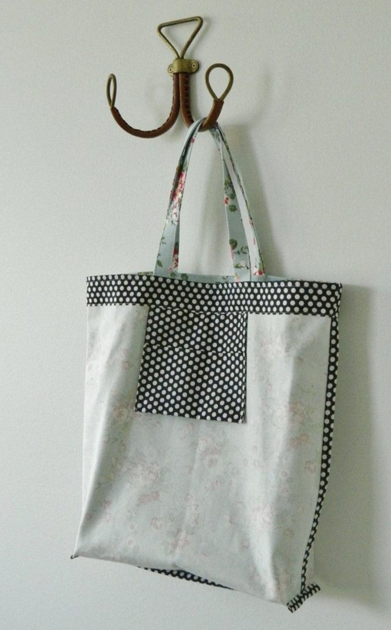 Everyday Tote Pdf Pattern Instant Download Bag Pattern Etsy