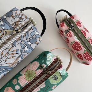 W&W Double Cool Pencil Case Digital Downloadable PDF Sewing Pattern 