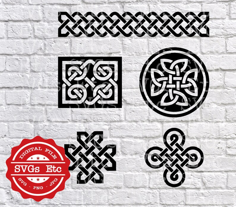 Celtic Knots Trinity Charmed SVG PNG JPG Digital Etsy
