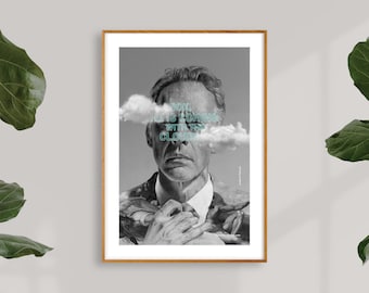 Jordan Peterson Print, Spiritual Art, Revelation Art, Inspirational Art, Bible Verse Art, Carl Jung Print, Minimalist Print, Conceptual Art