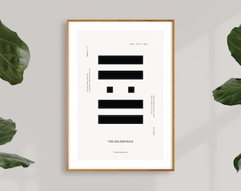 Revelation Art, Minimalist Print, Conceptual Art, Carl Jung Print, 1111 Wall Art, Spiritual Art Print, Literary Wall Art, Depth Psychology