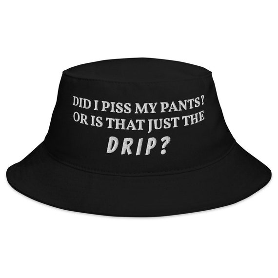 Just the Drip Funny Meme Joke Hat Etsy UK