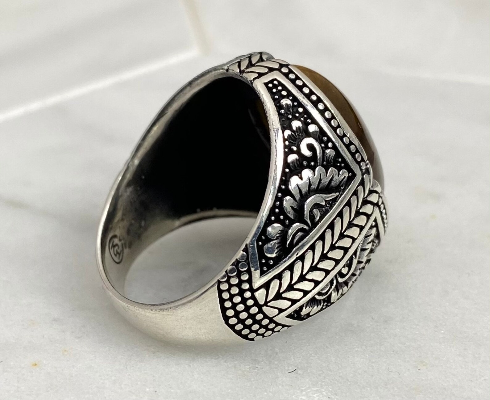 Handmade Silver Men Rings Silver Ring Unique men ring Etsy