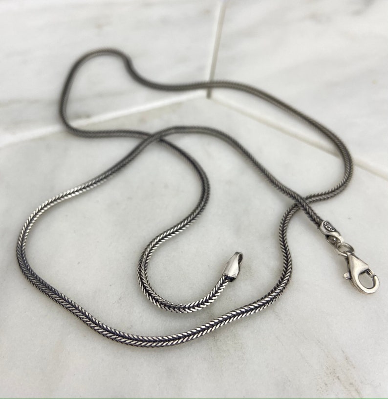 Mens Silver Necklace Mens Pendant Silver Moonstar Etsy