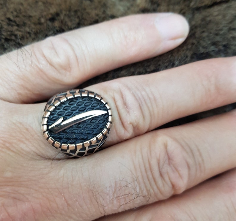 Details about / Men Black Oval Onyx Stone Silver Ring 925 Sterling Mens Handmade Turkish Jewelry